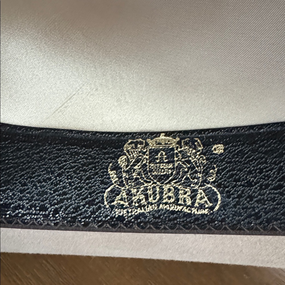 Akubra The Boss Fur Felt Hat Size 56 - Picture 7 of 16